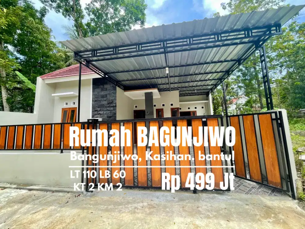 rumah murah di Bangunjiwo kasohan bantul