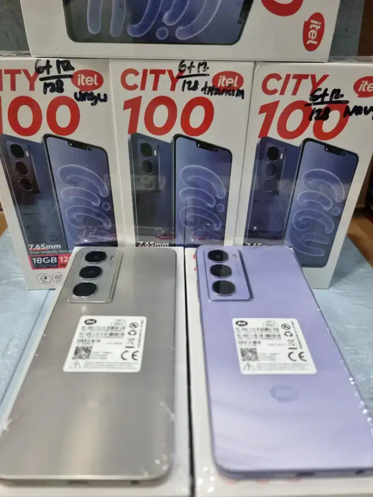 ITEL CITY 100 6+12/128 BARU SEGEL GARANSI RESMI