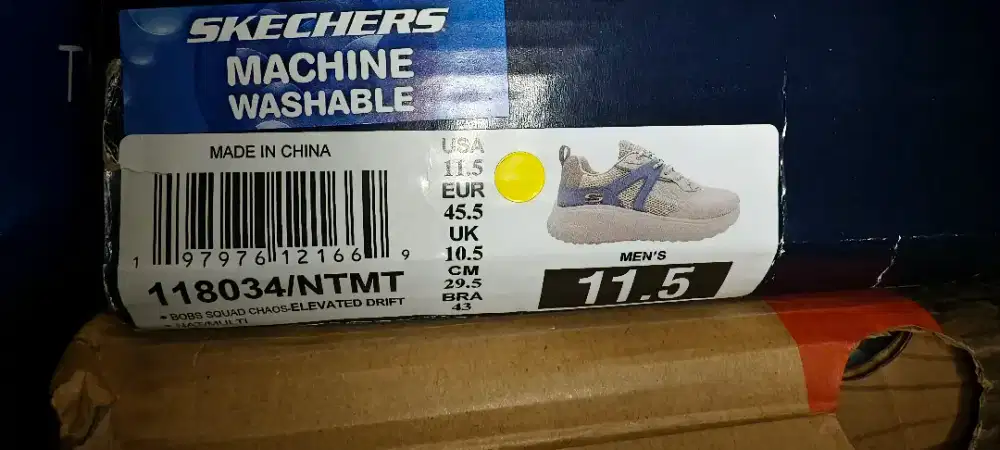 Sepatu Skechers Pria ukuran 45-46