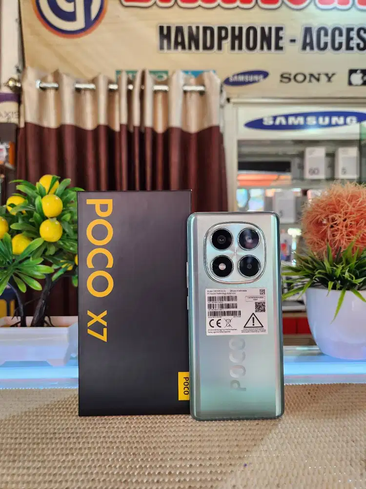 Poco X7 5G Ram (12+12) 24Gb/ 512Gb Fullset Ori 100% Like New Bergansi
