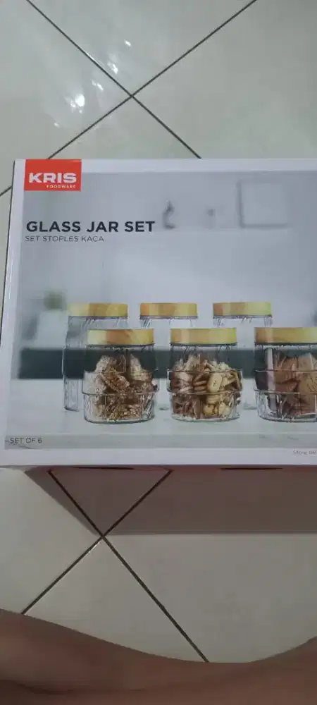 Toples kaca isi 6