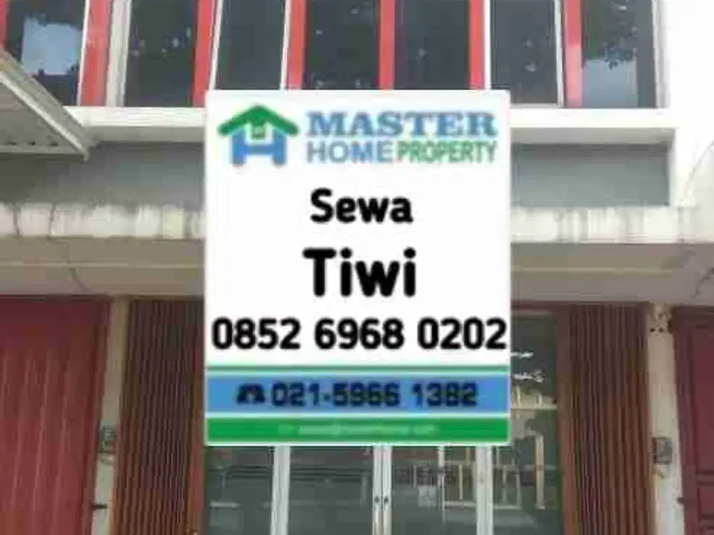 Disewakan ruko 2.5 lantai semi furnished citra raya Tangerang