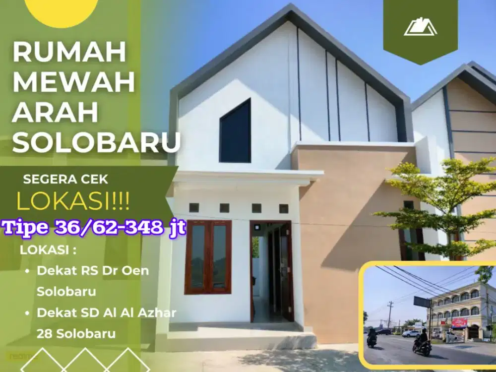 PERUMAHAN DI SUKOHARJO DEKAT SOLO BARU MINIMALIS STRATEGIS PROMO