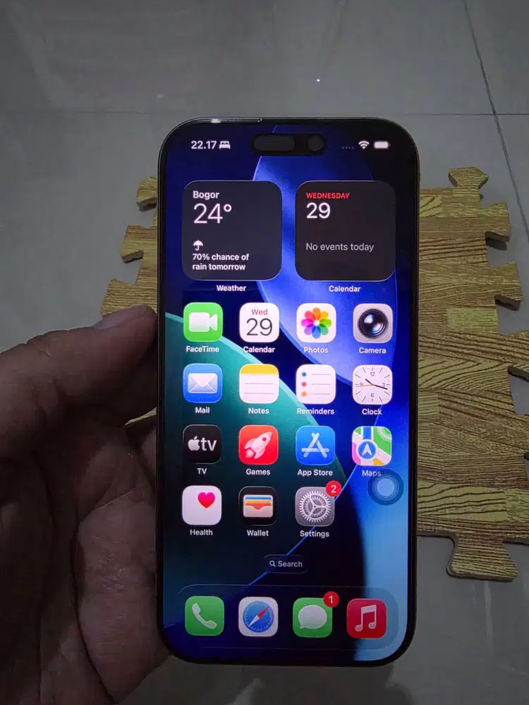 iPhone 16 Pro 256GB - Desert Titanium (Second, Like New, Fullset Ori)