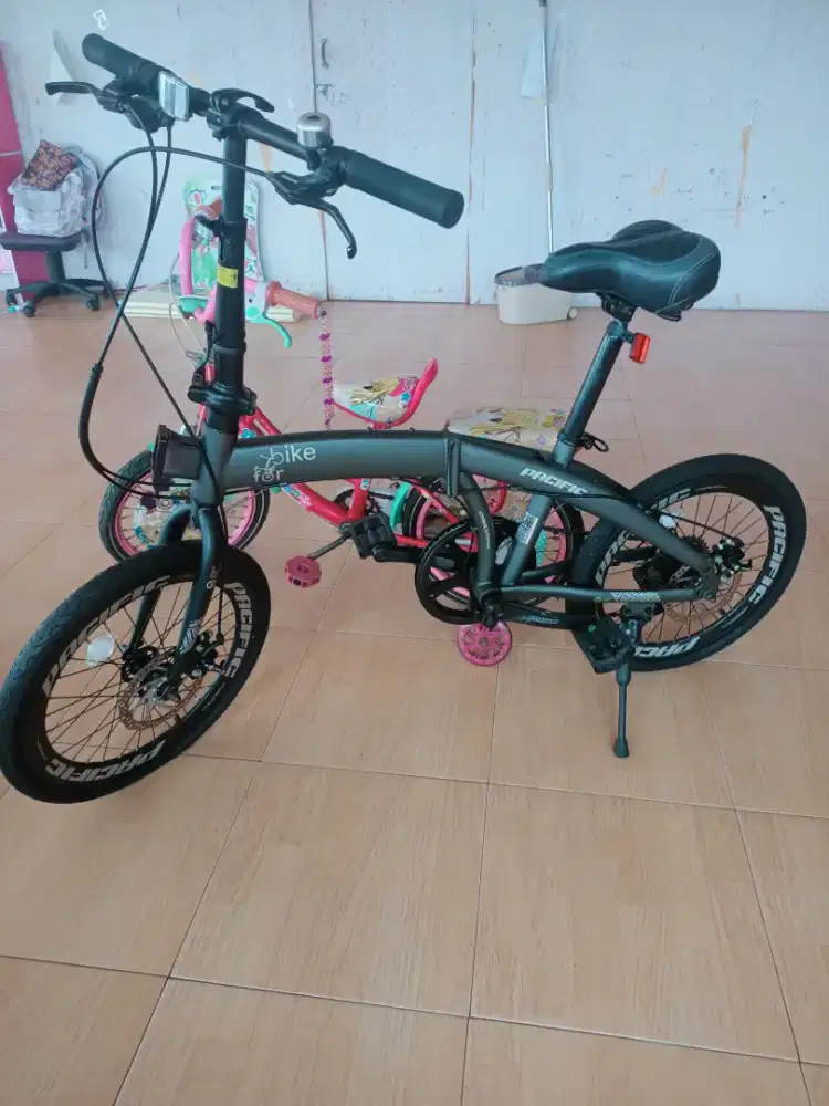 Turun Harga Jual Cepat Sepeda Lipat Pasific murah masih muluss gress