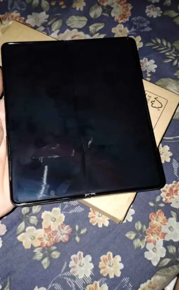 Lcd Copotan Samsung Z Fold 4 Garis Ijo Tipis