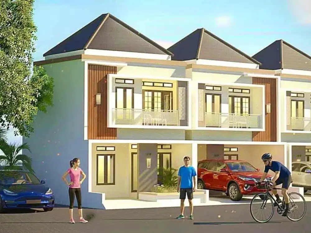 Rumah 2 Lantai Dekat UIN