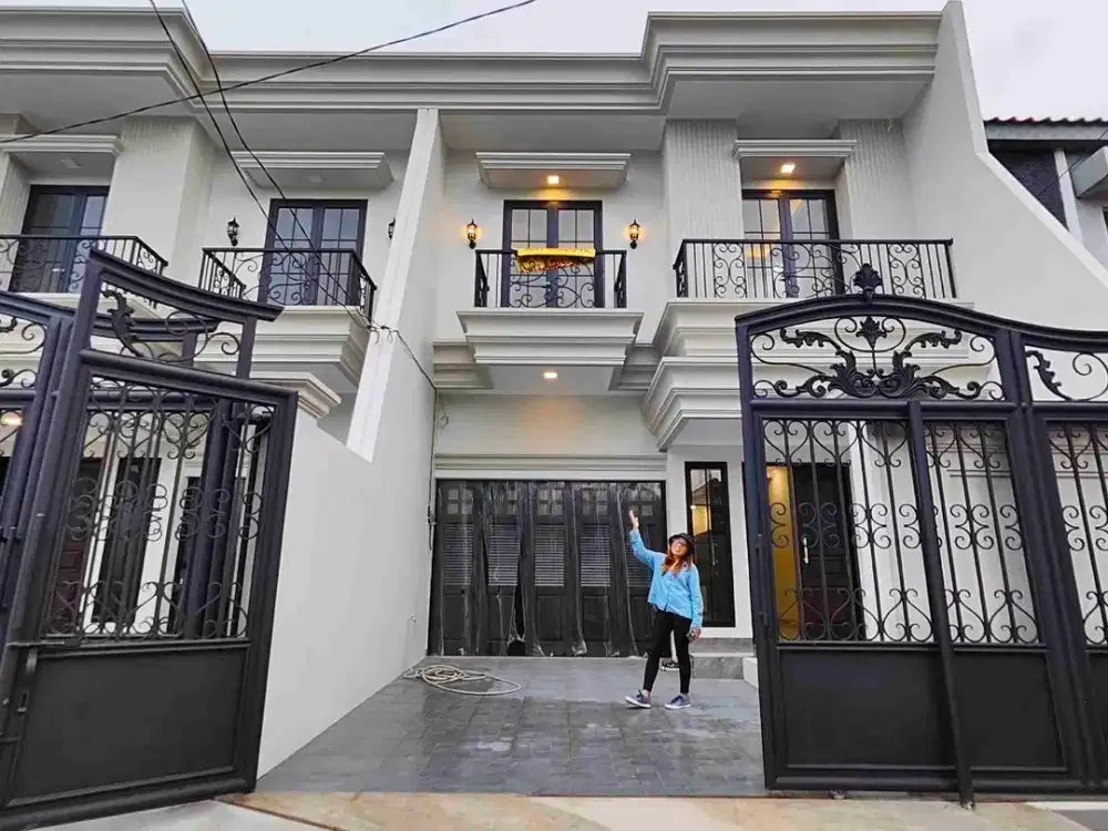 DIJUAL RUMAH AMERICAN MODERN DALAM KOMPLEK DI JOGLO
