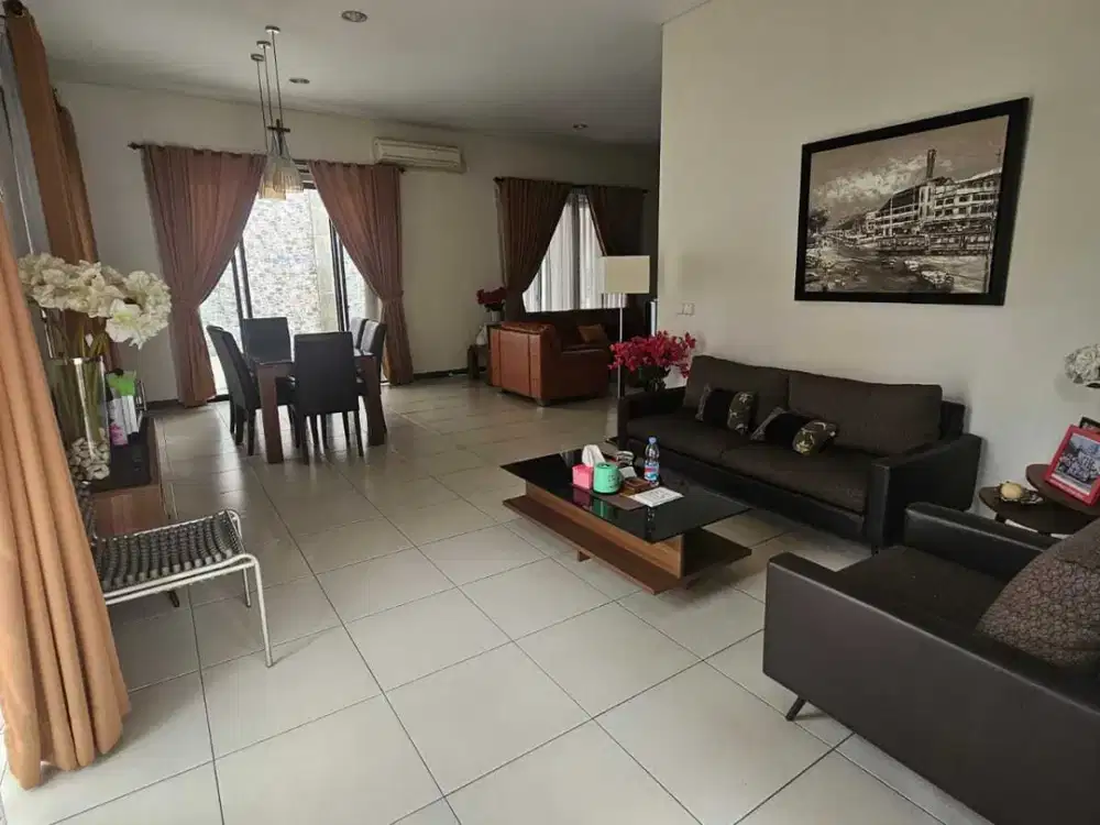 DIJUAL RUMAH FULL FURNISHED CLUSTER KAMANDAKA