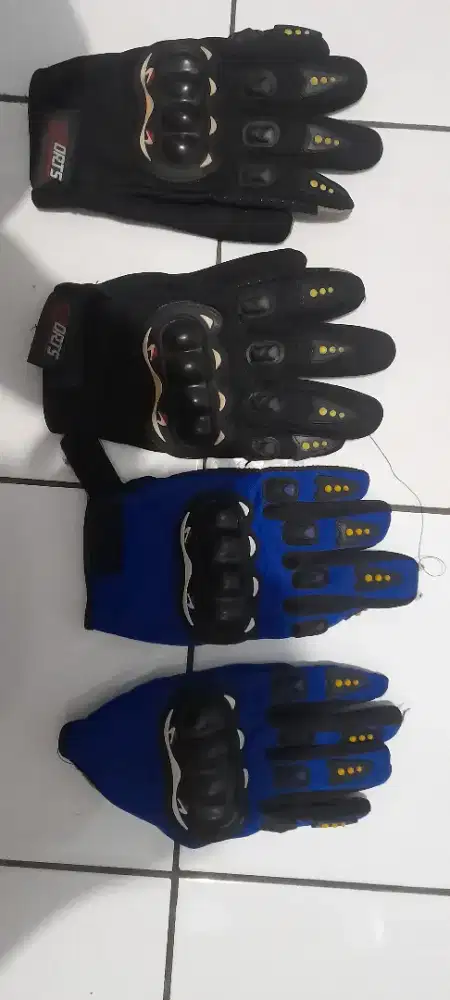 3 pasang sarung tangan motor