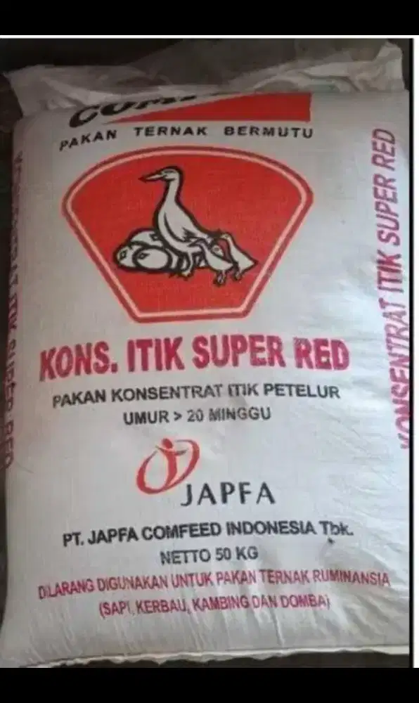 Pakan bebek(itik) petelur comfeed