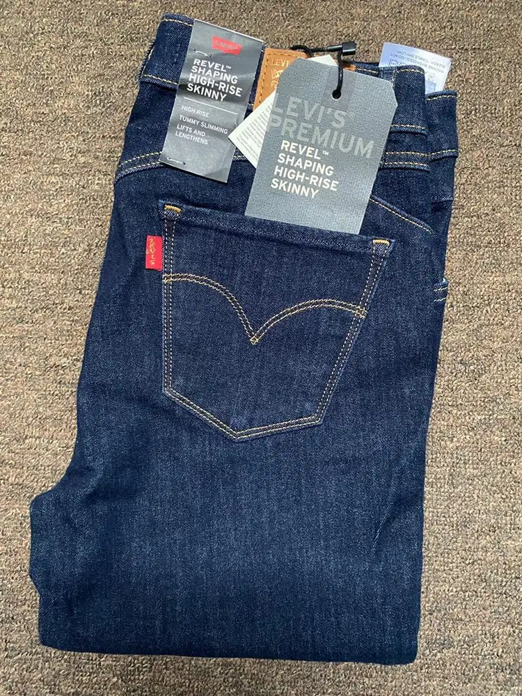 levi's revel shaping high rise skinny jeans