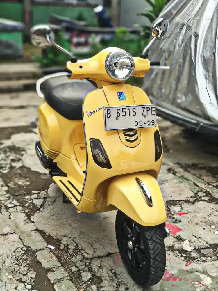 Vespa lx 2019 iget 125 original std diler gres rawatan