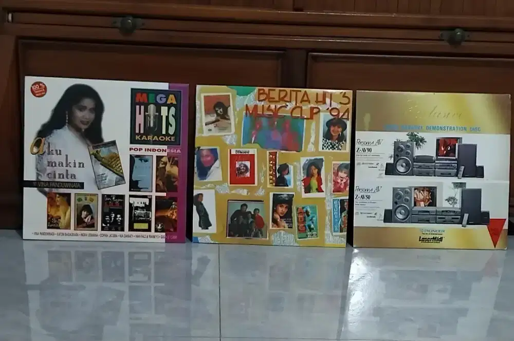 Jual plat laser dish lagu2 hit pd jamannya ada 3