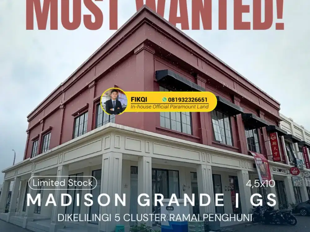 Ruko Murah Kawasan Ramai dan Hidup