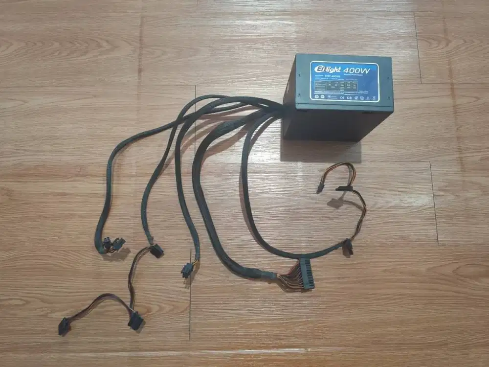 PSU Enlight 400W Sleeved Cable Pure