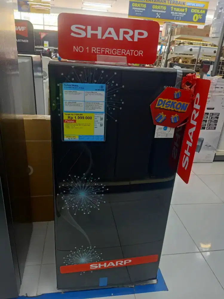 Kulkas sharp 1 pintu