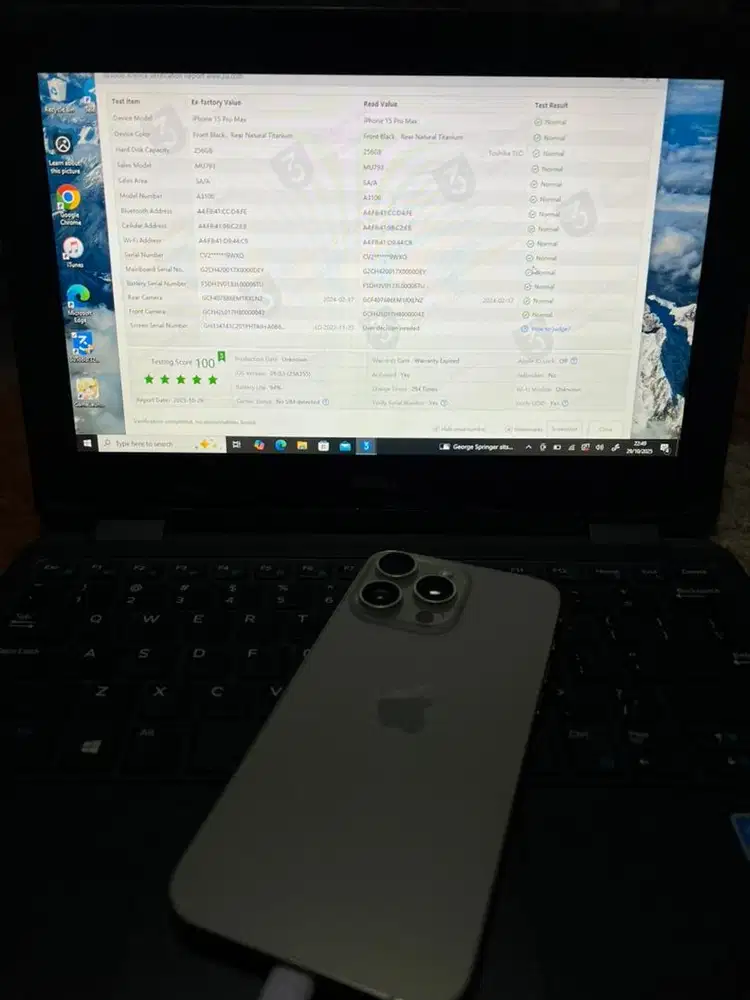 15 promax 256gb iBox