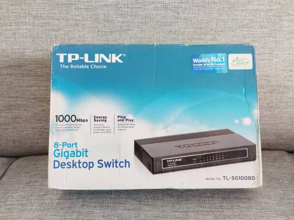 Switch TP-Link TL-SG1008D | 8 Port Gigabit Switch 1000Mbps | Unmanaged