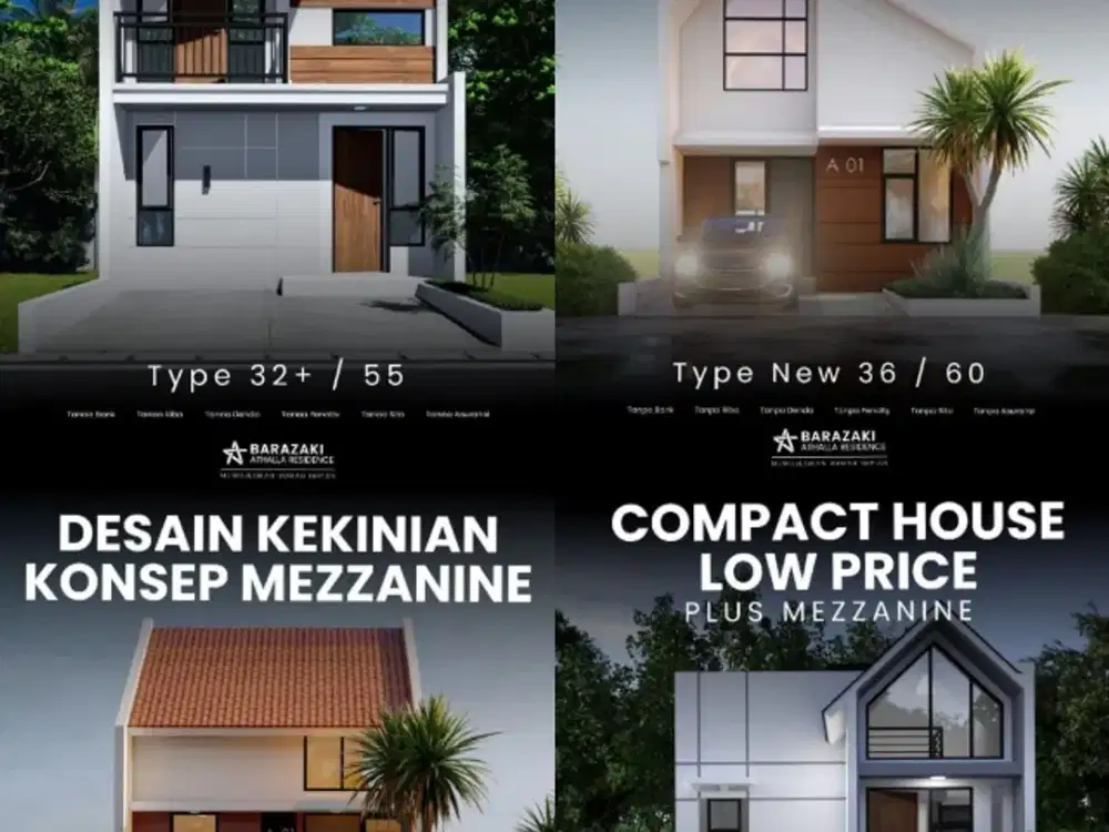 Rumah KPR Syariah Mulai 200JT an Dekat Stasiun Depok Dekat Jakarta