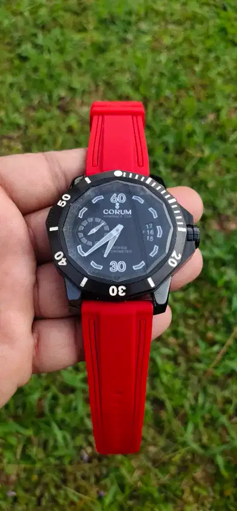 (HargaNet) J.Murah Jam CORUM AdmiralsCup Auto Swiss-Preloved 95%