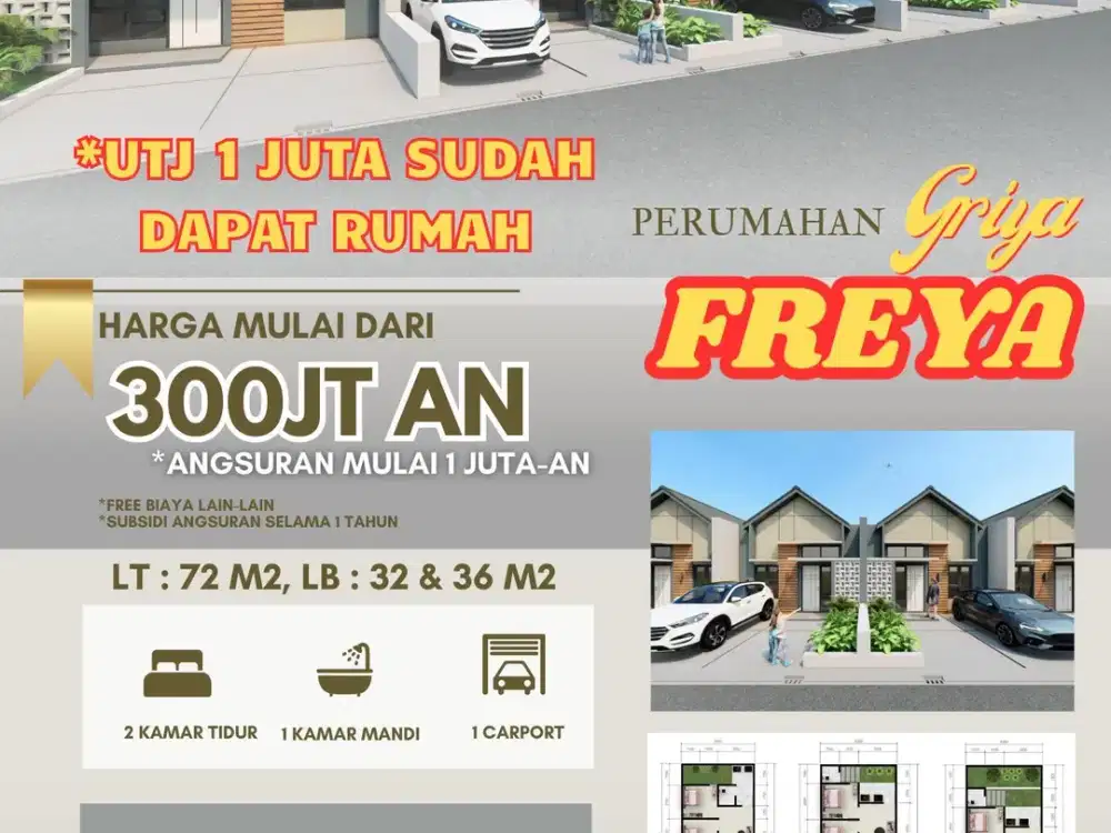 RUMAH MURAH SIDOARJO GRIYA FREYA DAMARSIH BUDURAN