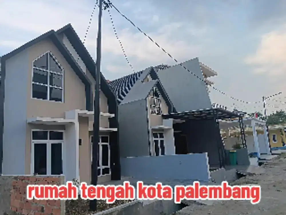 Rumah tengah kota tanpa dp cukup booking 5 juta