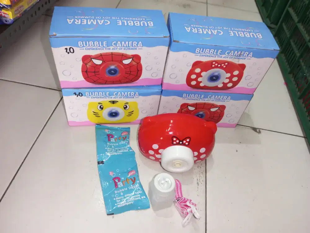 Mainan Anak Bubble Camera