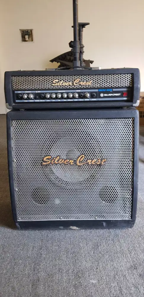 Silver Crest Castle Rock 200 Amplifier gitar