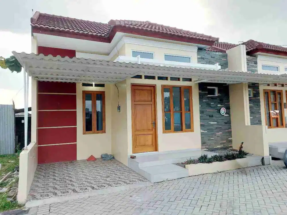 rumah sewa cluster nyaman siap huni lokasi gentan