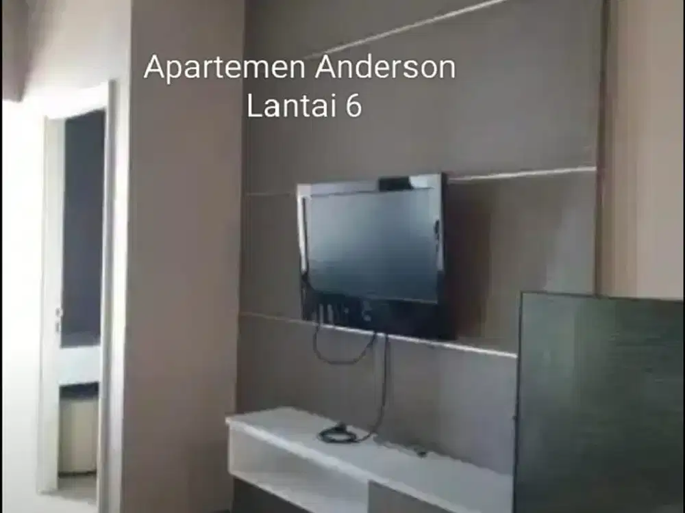 Disewakan Apartemen Anderson Pakuwon Mall lantai rendah Surabaya