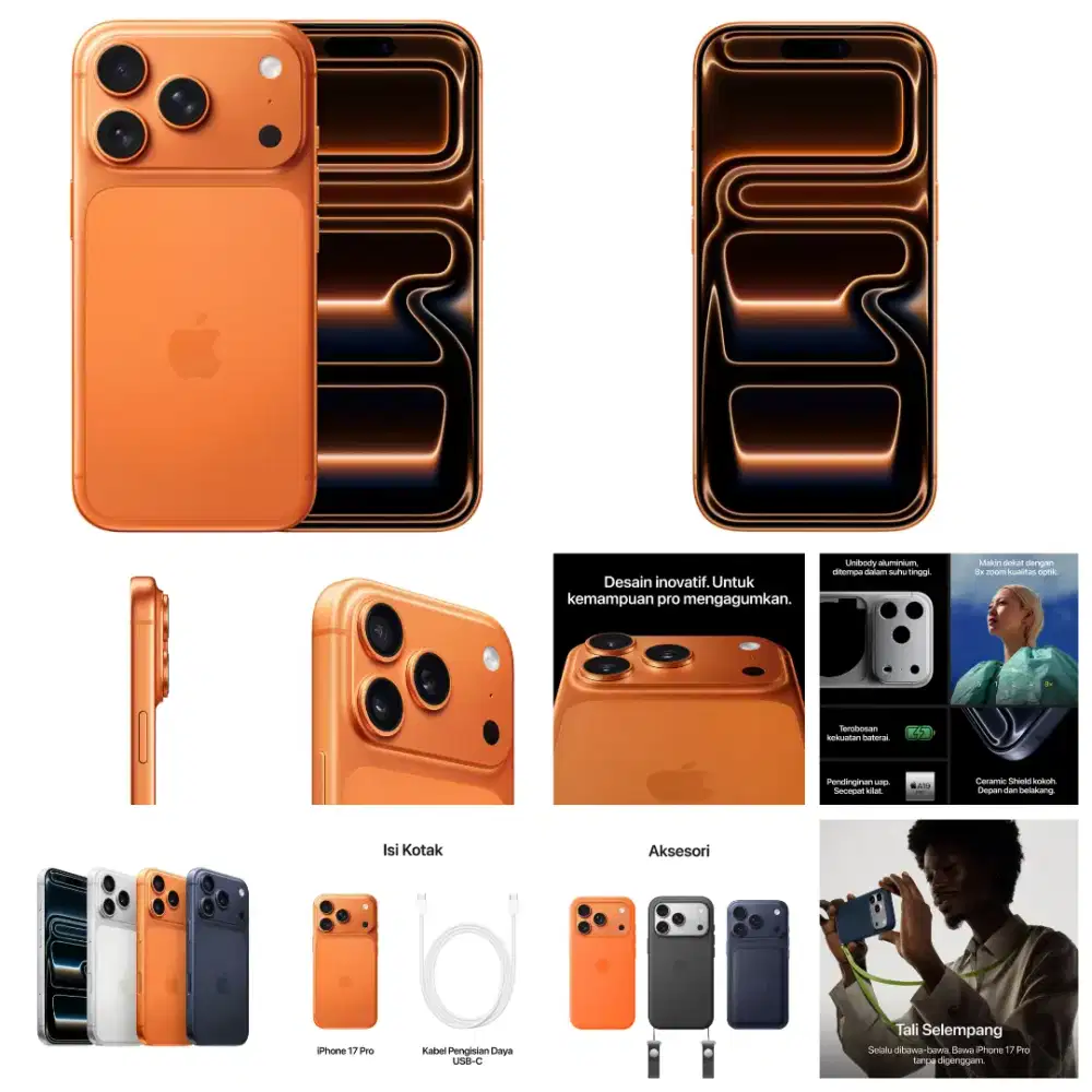 iPhone 17 Pro/Pro Max Garansi Resmi