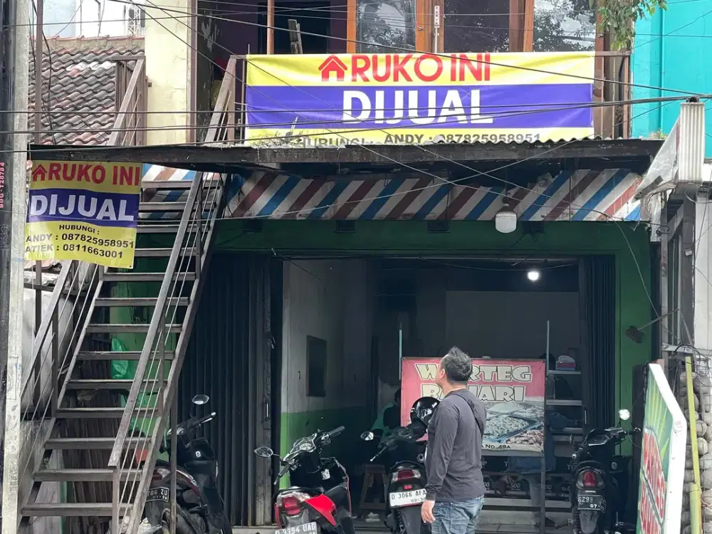 Dijual Cepat! Ruko 3 Lantai di Jalan Utama Antapani – Lokasi Strategis