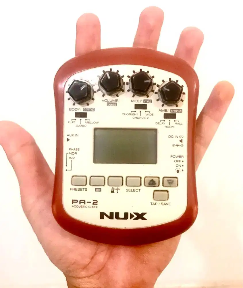 Efek Gitar Akustik NUX PA 2