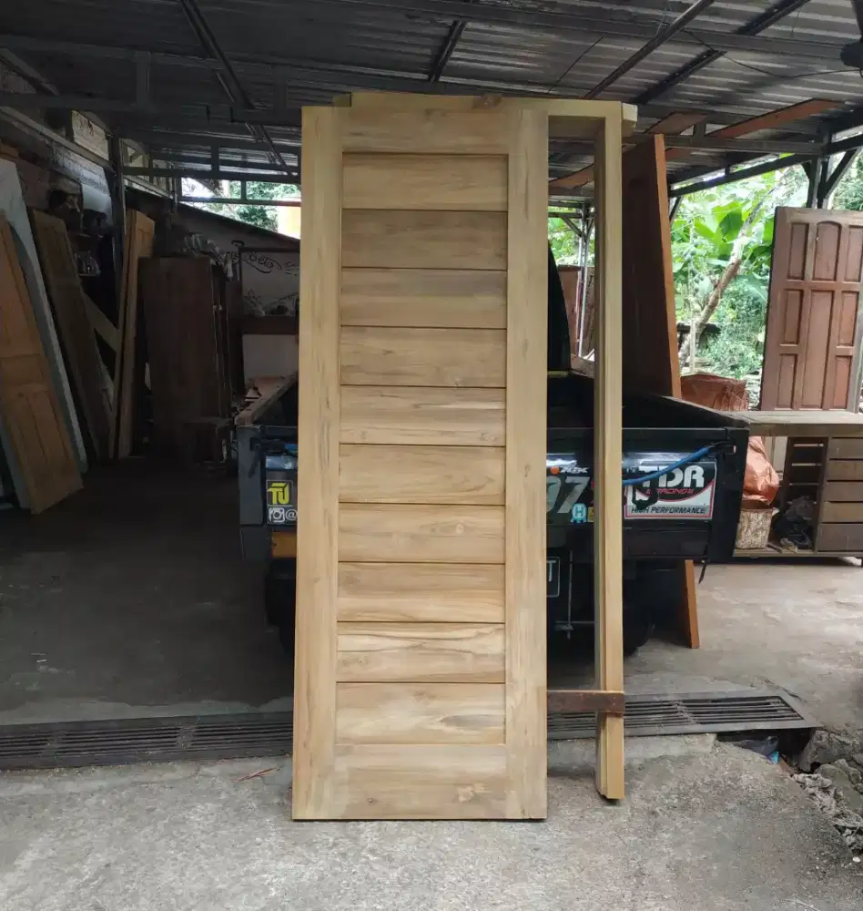 Kusen pintu kamar kayu jati jogja