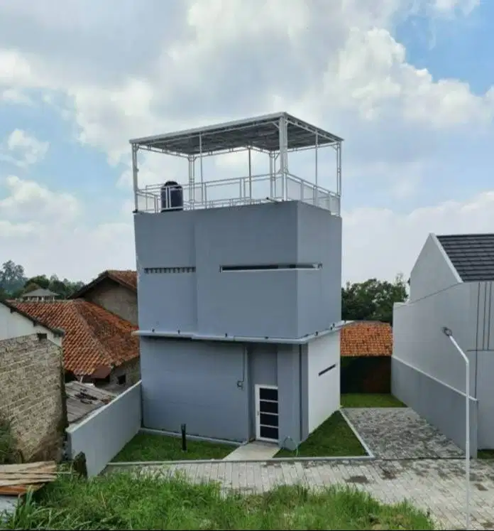 Rumah Villa Cakep di Bandung dengan View City Light Bandung