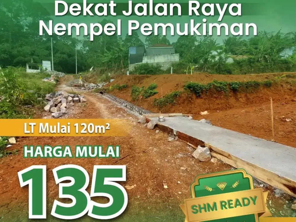 Tanah murah di Ngrembel gunungpati