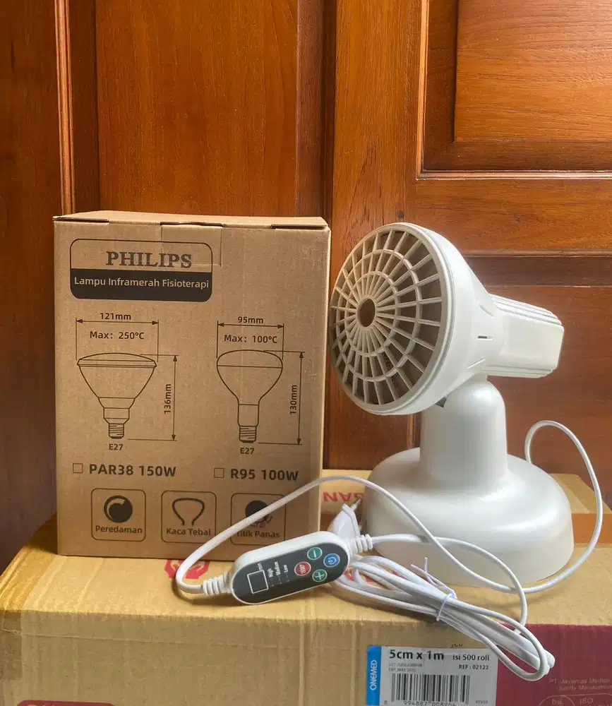 Lampu terapu infrared philips /lampu ir philips