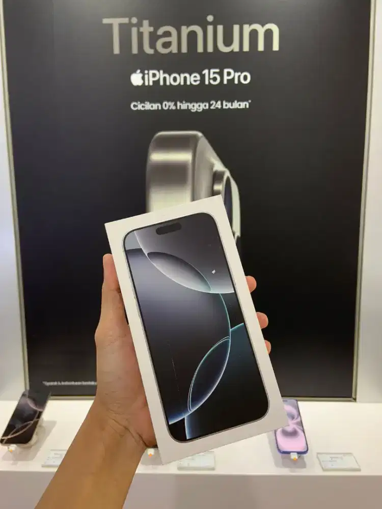 IPHONE 16 PRO 128GBCICILAN HANYA KTP BEBAS BIAYA DP ADMIN DAN BUNGA 0%