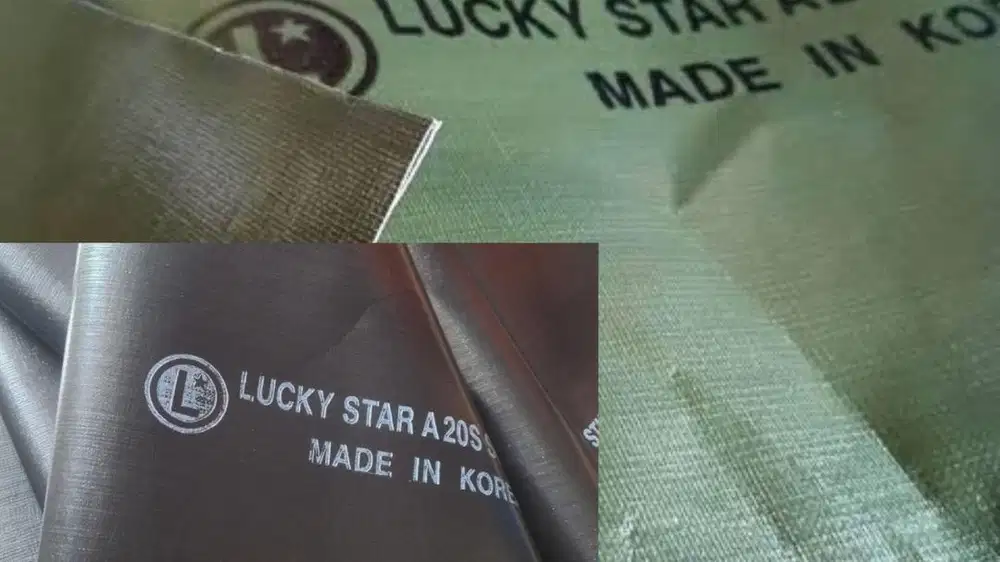 Terpal korea A20 lukcy star