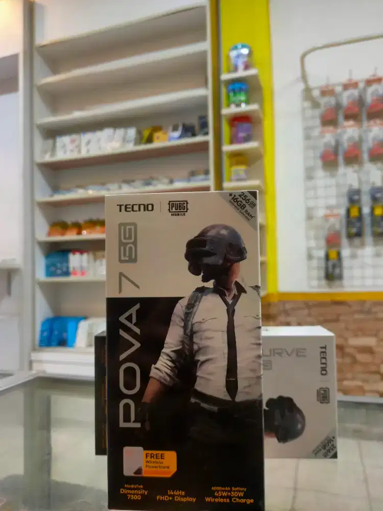 TECNO POVA 7 5G 8/256GB GARANSI RESMI SEGEL