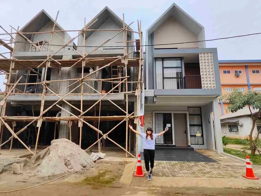 RUMAH CLUSTER READY UNIT, LOKASI STRATEGIS HARGA MURAH