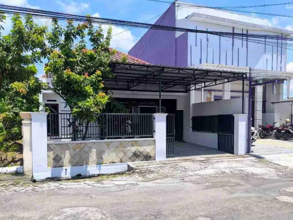 rumah cocok buat kantor akses jalan ramai lokasi gedongan colomadu