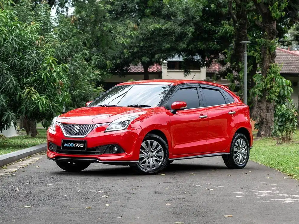 CASH TERMURAH SUZUKI BALENO 1.4 HATCHBACK MANUAL 2019 MERAH MOBCARS
