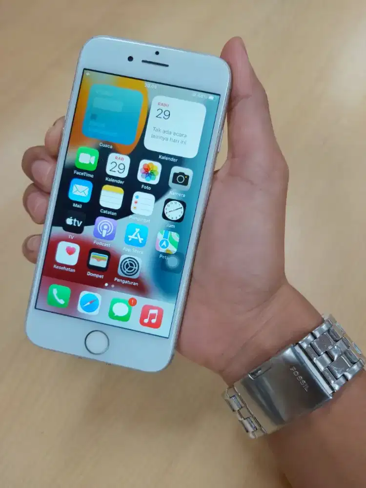 Iphone 7 128Gb Fingerprint Aktif All Operator