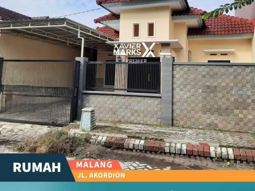 Dijual Rumah Dekat UB, Unisma dan Polinema di Akordion Malang