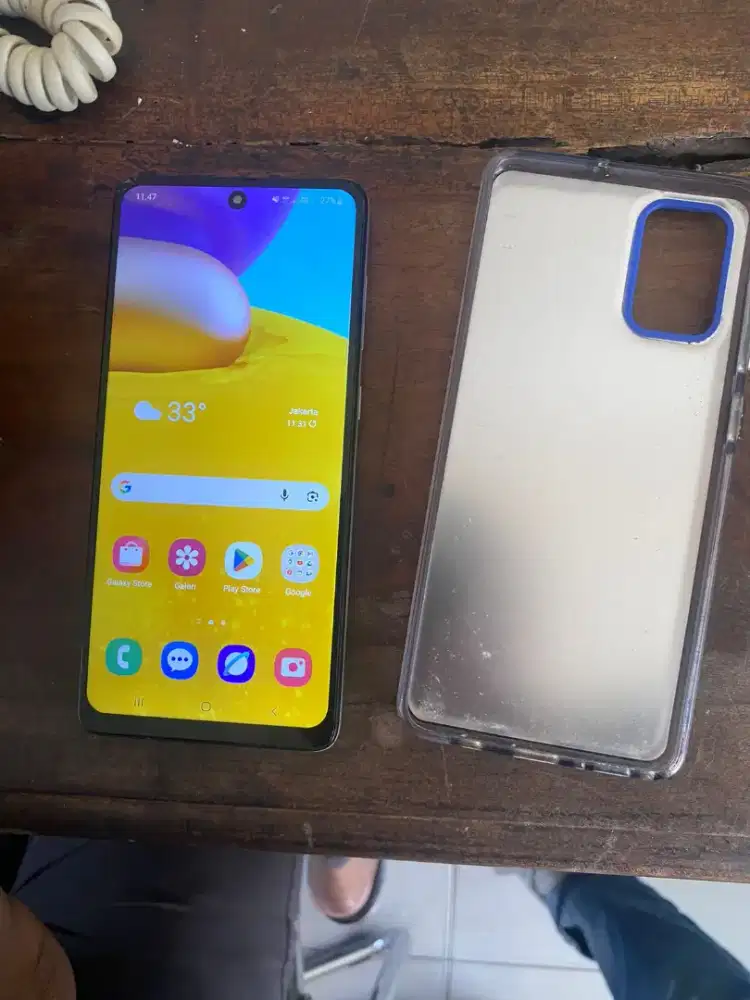 Jual hp samsung galaxi A71..Ram 8 memori 128 gb