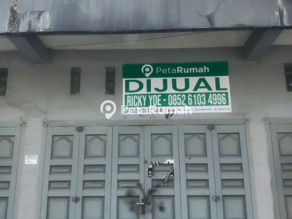 DIJUAL RUKO JALAN MEDAN BINJAI KM 11,8 KOMPLEK METRO CITY PALEM KENCANA | DAERAH SUNGGAL (RICKY YOE)