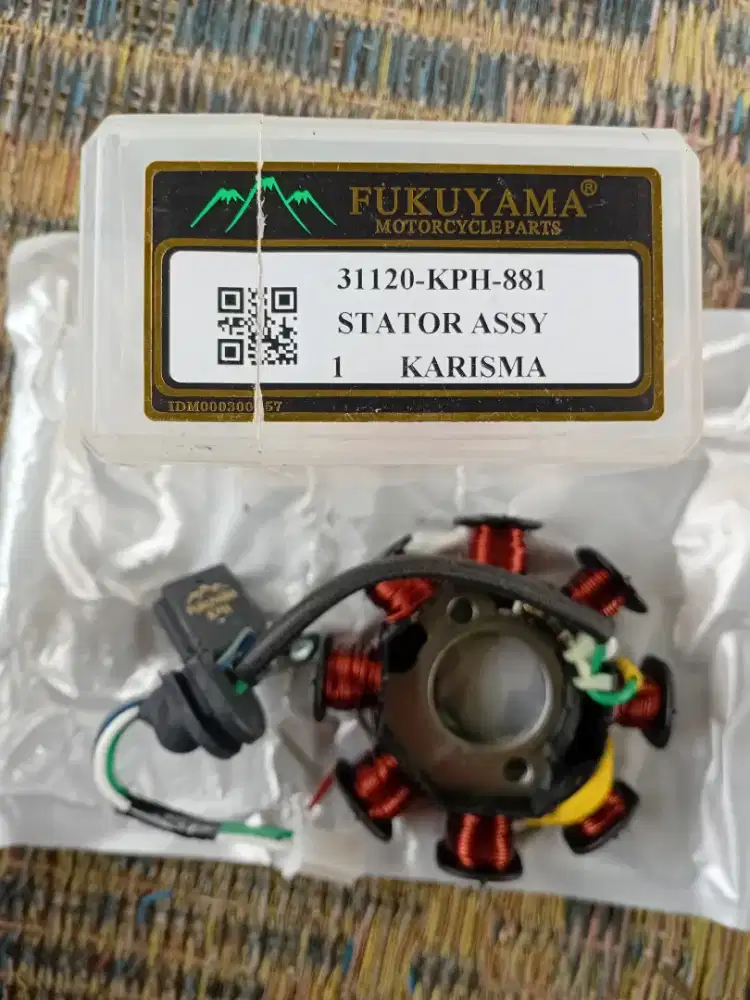 Spull dan Kiprok Standar Honda Karisma X 125