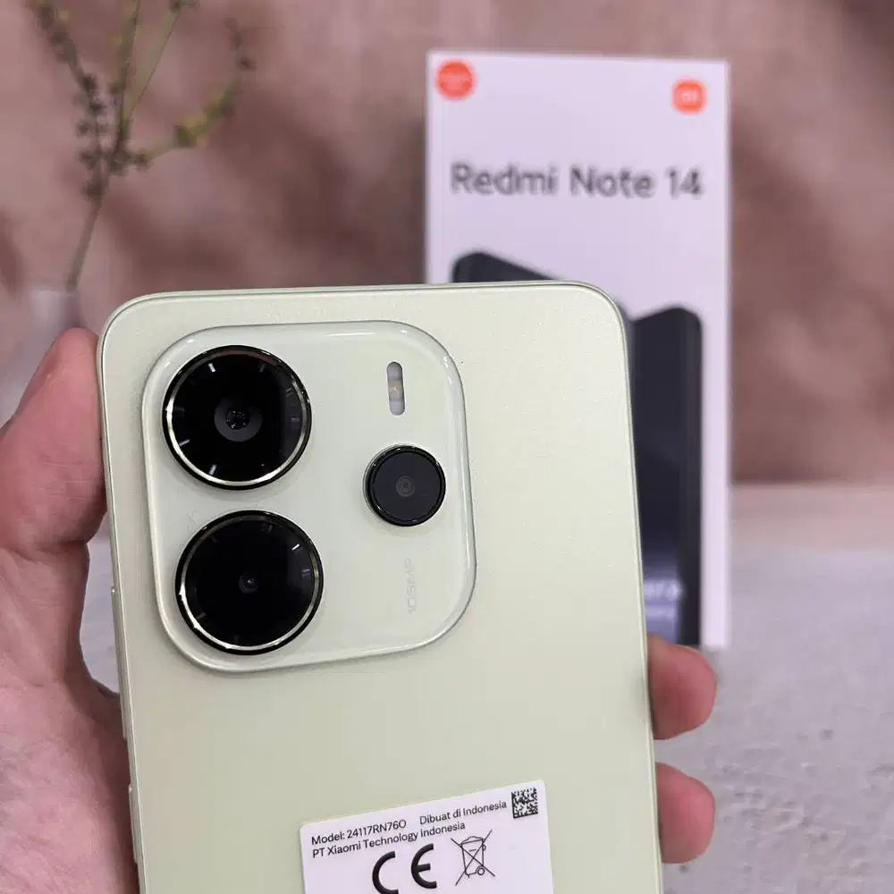 Redmi Note 14 Fullset RAM 8/256GB like new